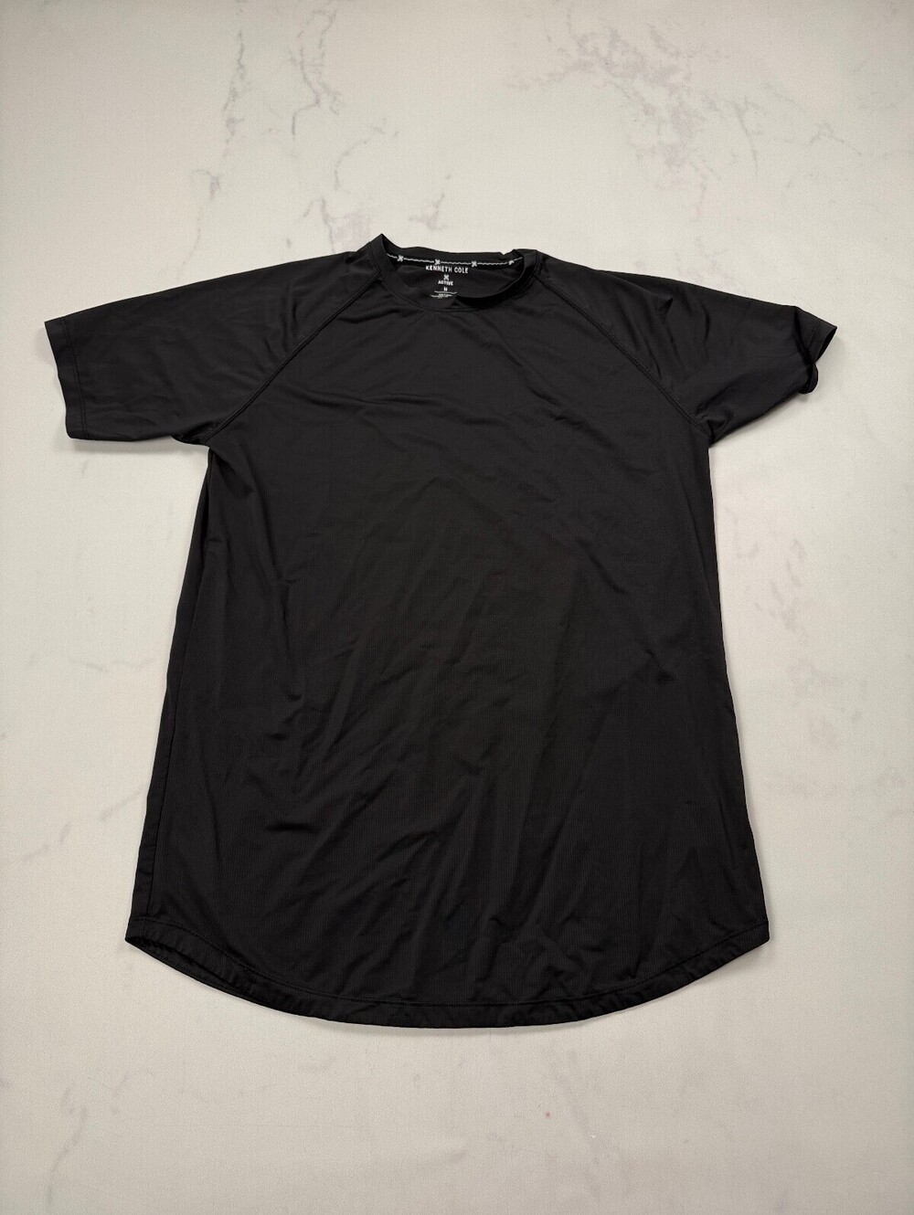 Kenneth Cole Active T Shirt Black Modern Sporty - Mens M